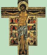 MASTER of San Francesco Bardi Crucifix with Spain oil painting artist